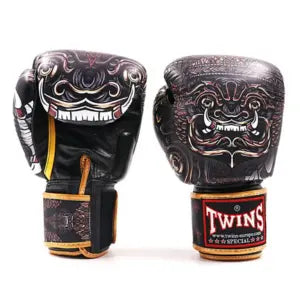Twins Kickboks Set Fantasy Zwart